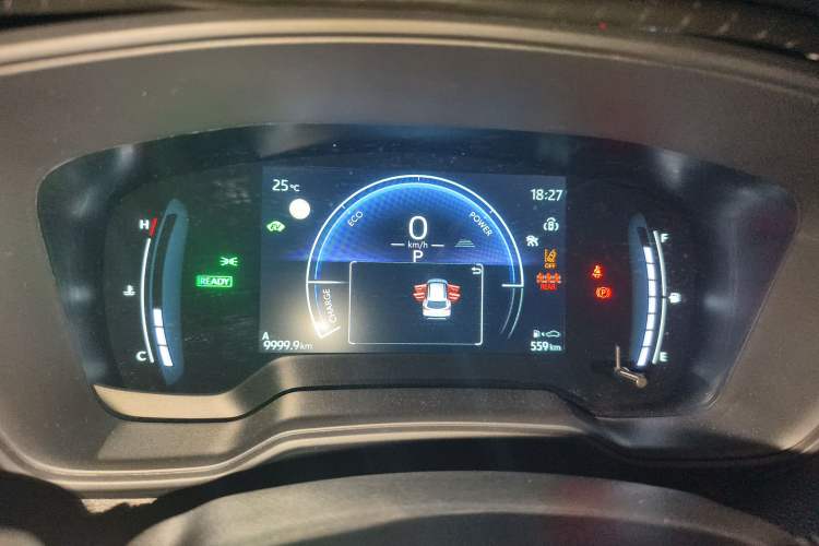 Used Toyota Corolla Cross 2024 2.0L Smart Electric Hybrid Dual-Engine Pioneer Edition Instrument Cluster