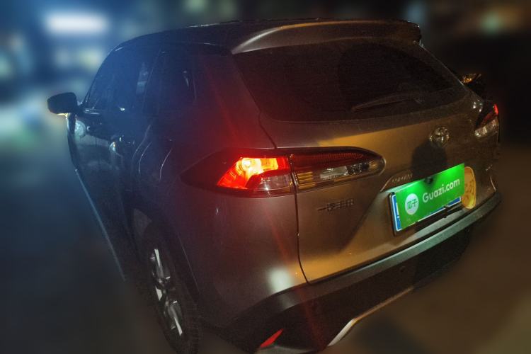 Used Toyota Corolla Cross 2024 2.0L Smart Electric Hybrid Dual-Engine Pioneer Edition Rear Left 45 Deg