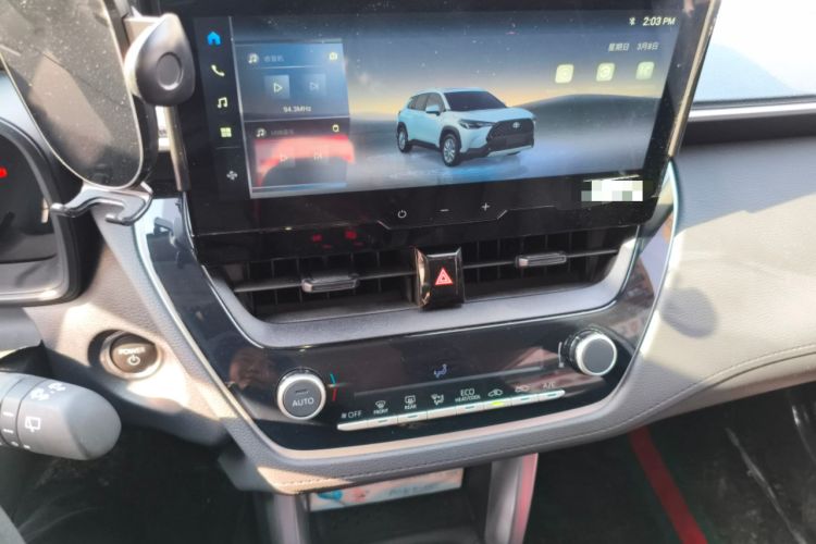 Used Toyota Corolla Cross 2024 2.0L Smart Electric Hybrid Dual-Engine Pioneer Edition Audio And AC Panel