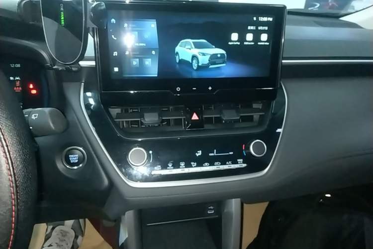 Used Toyota Corolla Cross 2024 2.0L Elite Edition Audio And AC Panel