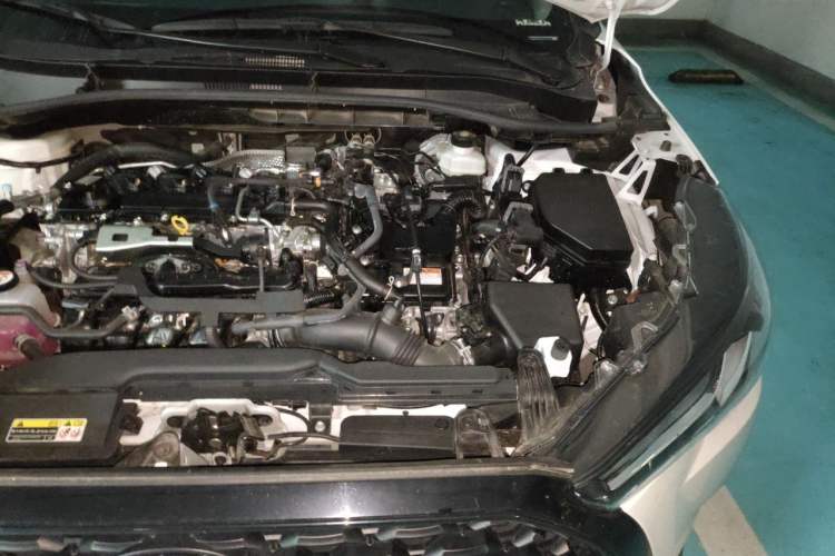 Used Toyota Corolla Cross 2024 2.0L Smart Electric Hybrid Dual-Engine Pioneer Edition Engine Bay Left