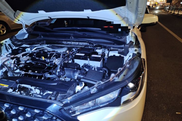 Used Toyota Corolla Cross 2024 2.0L Pioneer Edition Engine Bay Left