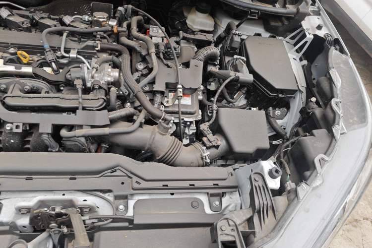 Used Toyota Corolla Cross 2024 2.0L Smart Electric Hybrid Dual-Engine Pioneer Edition Engine Bay Left