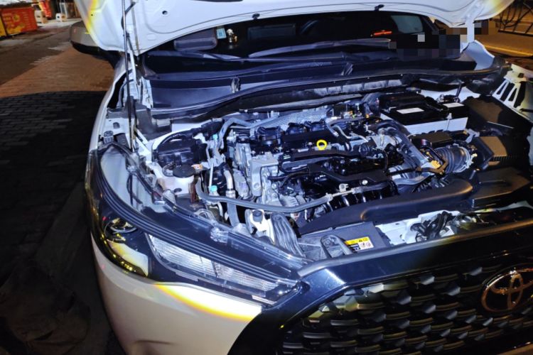 Used Toyota Corolla Cross 2024 2.0L Pioneer Edition Engine Bay Right