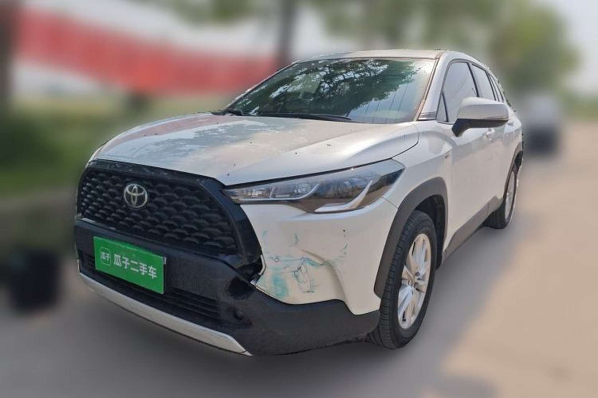 Used Toyota Corolla Cross 2024 2.0L Smart Electric Hybrid Dual-Engine Pioneer Edition Front Left 45 Deg