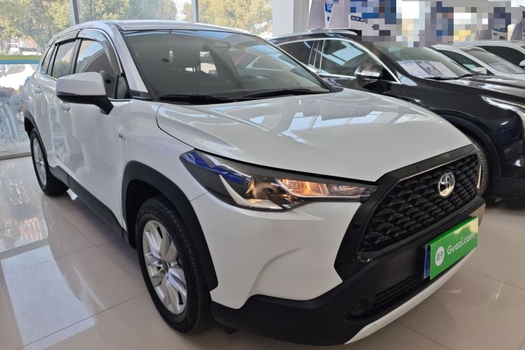 Used Toyota Corolla Cross 2024 2.0L Smart Electric Hybrid Dual-Engine Pioneer Edition Front Right 45 Deg