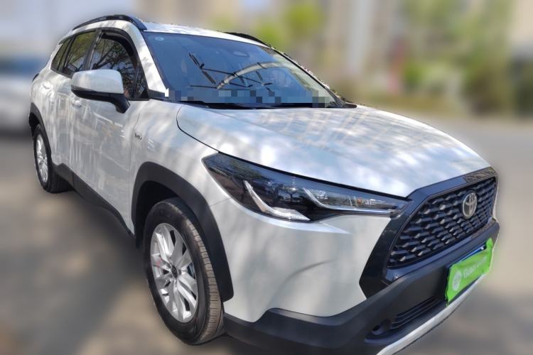 Used Toyota Corolla Cross 2024 2.0L Smart Electric Hybrid Dual-Engine Pioneer Edition Front Right 45 Deg