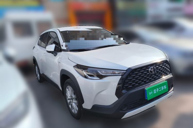 Used Toyota Corolla Cross 2024 2.0L Smart Electric Hybrid Dual-Engine Pioneer Edition Front Right 45 Deg