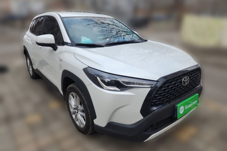Used Toyota Corolla Cross 2024 2.0L Smart Electric Hybrid Dual-Engine Pioneer Edition Front Right 45 Deg