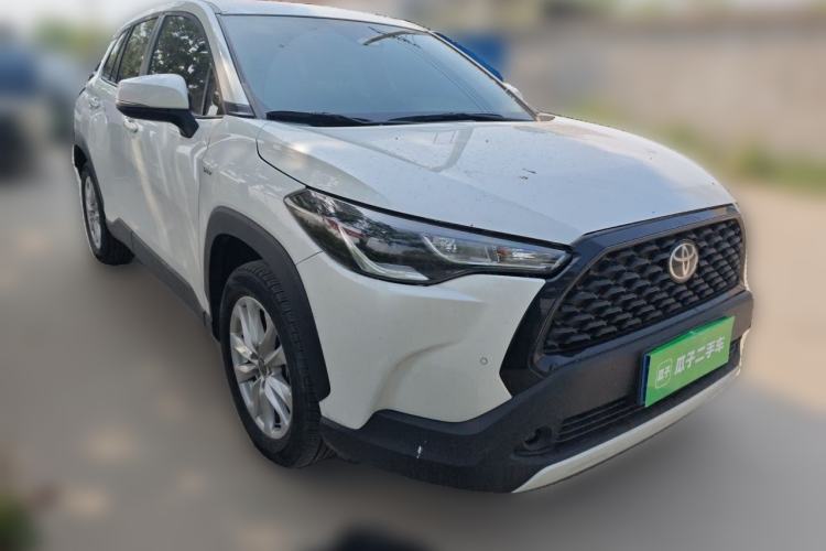 Used Toyota Corolla Cross 2024 2.0L Smart Electric Hybrid Dual-Engine Pioneer Edition Front Right 45 Deg
