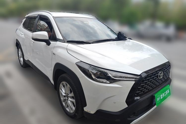 Used Toyota Corolla Cross 2024 2.0L Smart Electric Hybrid Dual-Engine Pioneer Edition Front Right 45 Deg