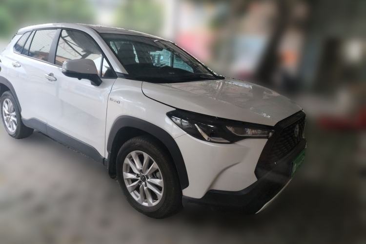 Used Toyota Corolla Cross 2024 2.0L Smart Electric Hybrid Dual-Engine Pioneer Edition Front Right 45 Deg