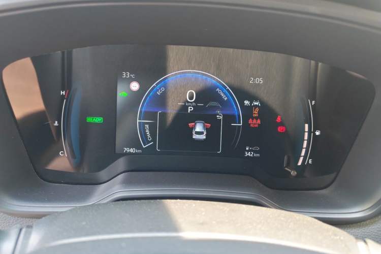 Used Toyota Corolla Cross 2024 2.0L Smart Electric Hybrid Dual-Engine Pioneer Edition Instrument Cluster