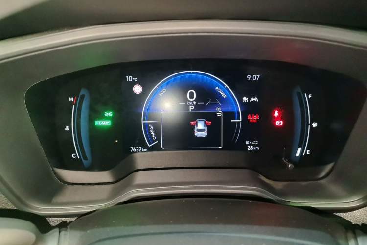 Used Toyota Corolla Cross 2024 2.0L Smart Electric Hybrid Dual-Engine Pioneer Edition Instrument Cluster