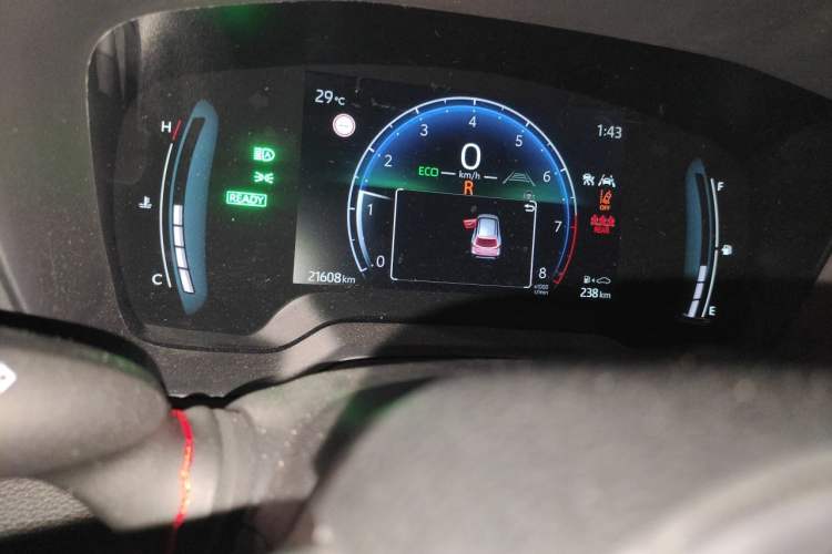 Used Toyota Corolla Cross 2024 2.0L Smart Electric Hybrid Dual-Engine Pioneer Edition Instrument Cluster