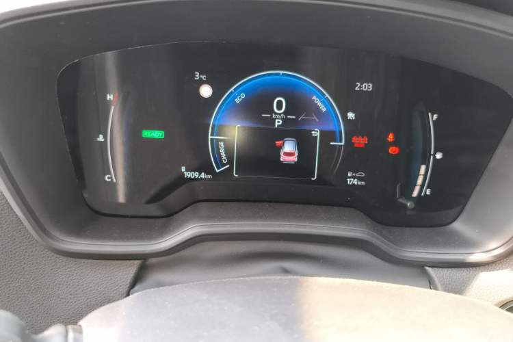 Used Toyota Corolla Cross 2024 2.0L Smart Electric Hybrid Dual-Engine Pioneer Edition Instrument Cluster