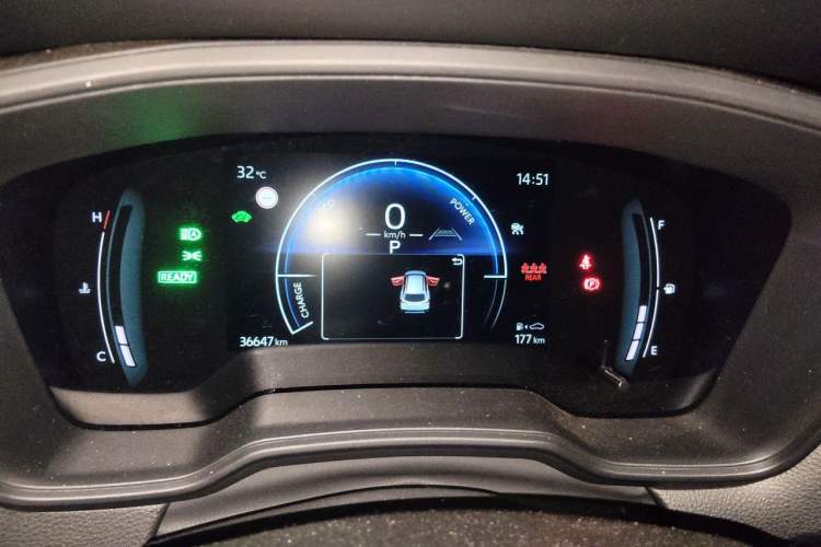 Used Toyota Corolla Cross 2024 2.0L Smart Electric Hybrid Dual-Engine Elite Edition Instrument Cluster