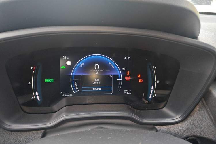 Used Toyota Corolla Cross 2024 2.0L Smart Electric Hybrid Dual-Engine Pioneer Edition Instrument Cluster