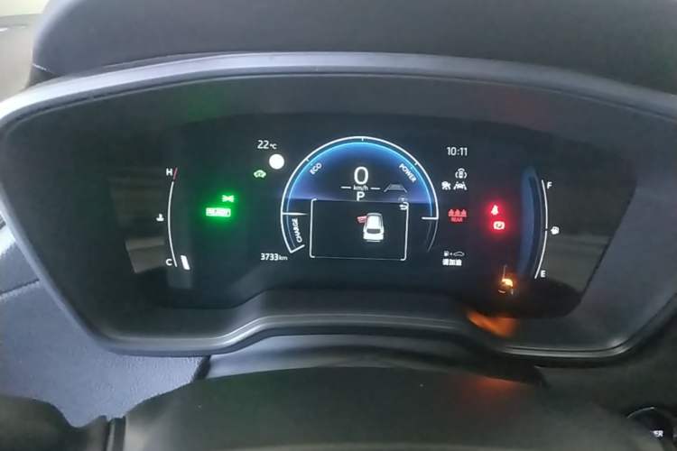 Used Toyota Corolla Cross 2024 2.0L Smart Electric Hybrid Dual-Engine Pioneer Edition Instrument Cluster