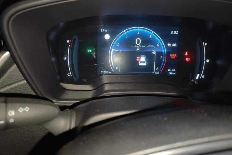 Used Toyota Corolla Cross 2024 2.0L Elite Edition Odometer Close Up