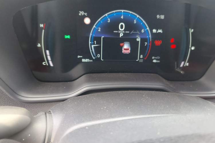 Used Toyota Corolla Cross 2024 2.0L Elite Edition Odometer Close Up