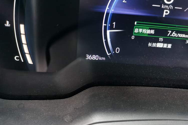 Used Toyota Corolla Cross 2024 2.0L Pioneer Edition Odometer Close Up