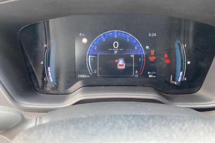 Used Toyota Corolla Cross 2024 2.0L Pioneer Edition Odometer Close Up