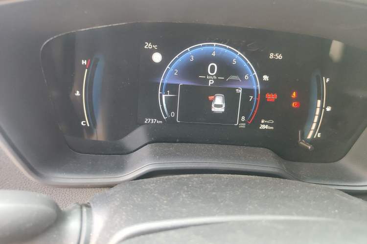 Used Toyota Corolla Cross 2024 2.0L Elite Edition Odometer Close Up