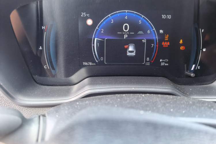 Used Toyota Corolla Cross 2024 2.0L Pioneer Edition Odometer Close Up