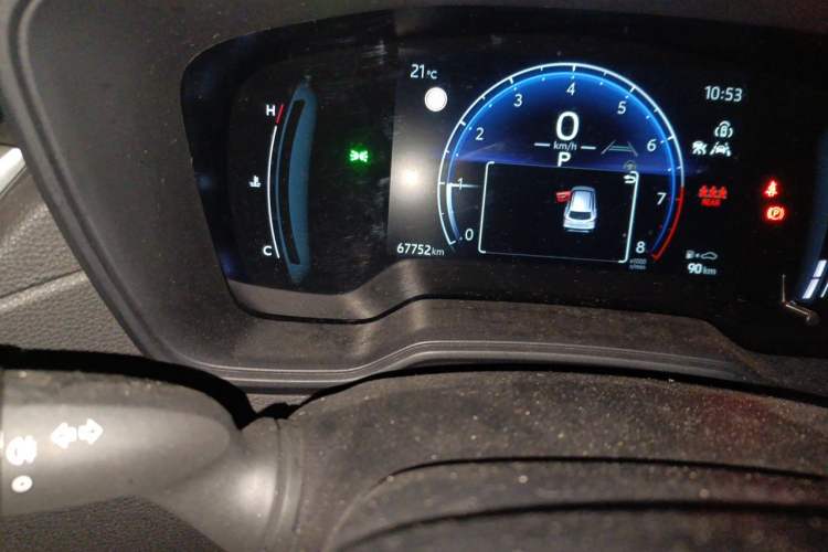 Used Toyota Corolla Cross 2024 2.0L Pioneer Edition Odometer Close Up