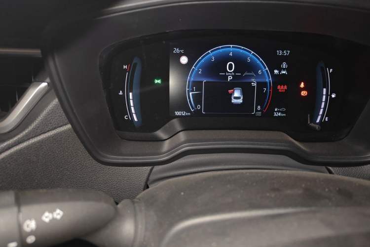 Used Toyota Corolla Cross 2024 2.0L Elite Edition Odometer Close Up