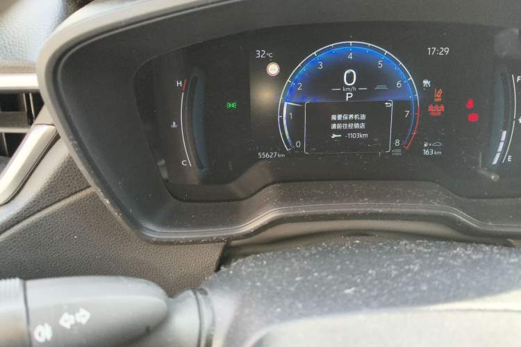 Used Toyota Corolla Cross 2024 2.0L Pioneer Edition Odometer Close Up