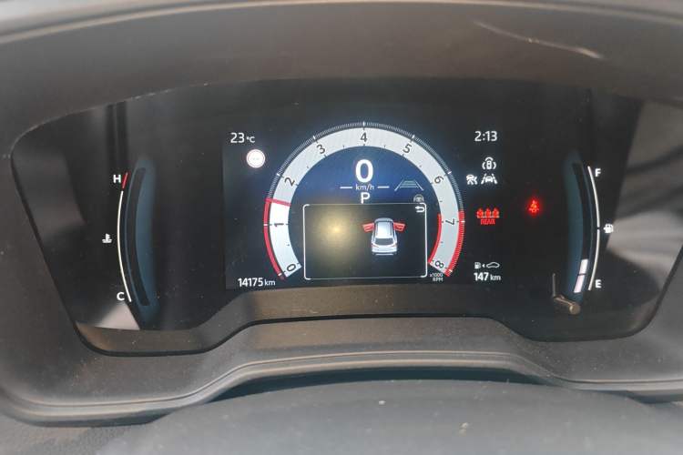 Used Toyota Corolla Cross 2024 2.0L Pioneer Edition Odometer Close Up