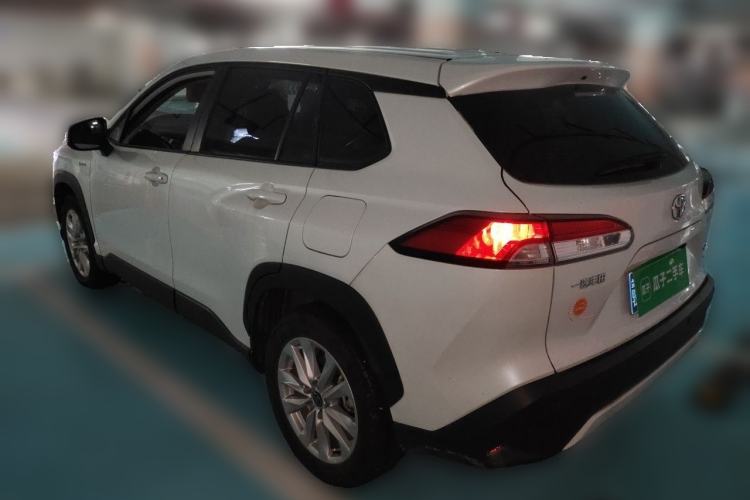 Used Toyota Corolla Cross 2024 2.0L Smart Electric Hybrid Dual-Engine Pioneer Edition Rear Left 45 Deg