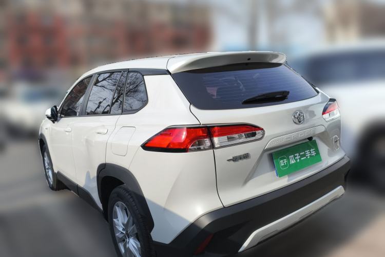 Used Toyota Corolla Cross 2024 2.0L Smart Electric Hybrid Dual-Engine Pioneer Edition Rear Left 45 Deg