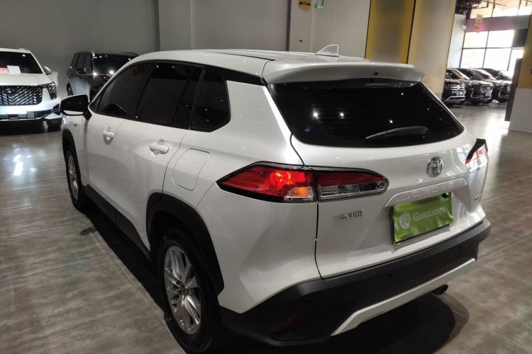 Used Toyota Corolla Cross 2024 2.0L Smart Electric Hybrid Dual-Engine Pioneer Edition Rear Left 45 Deg
