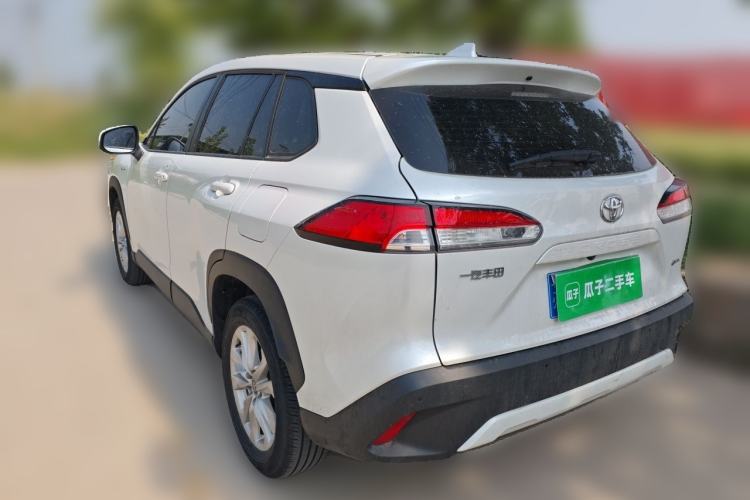 Used Toyota Corolla Cross 2024 2.0L Smart Electric Hybrid Dual-Engine Pioneer Edition Rear Left 45 Deg