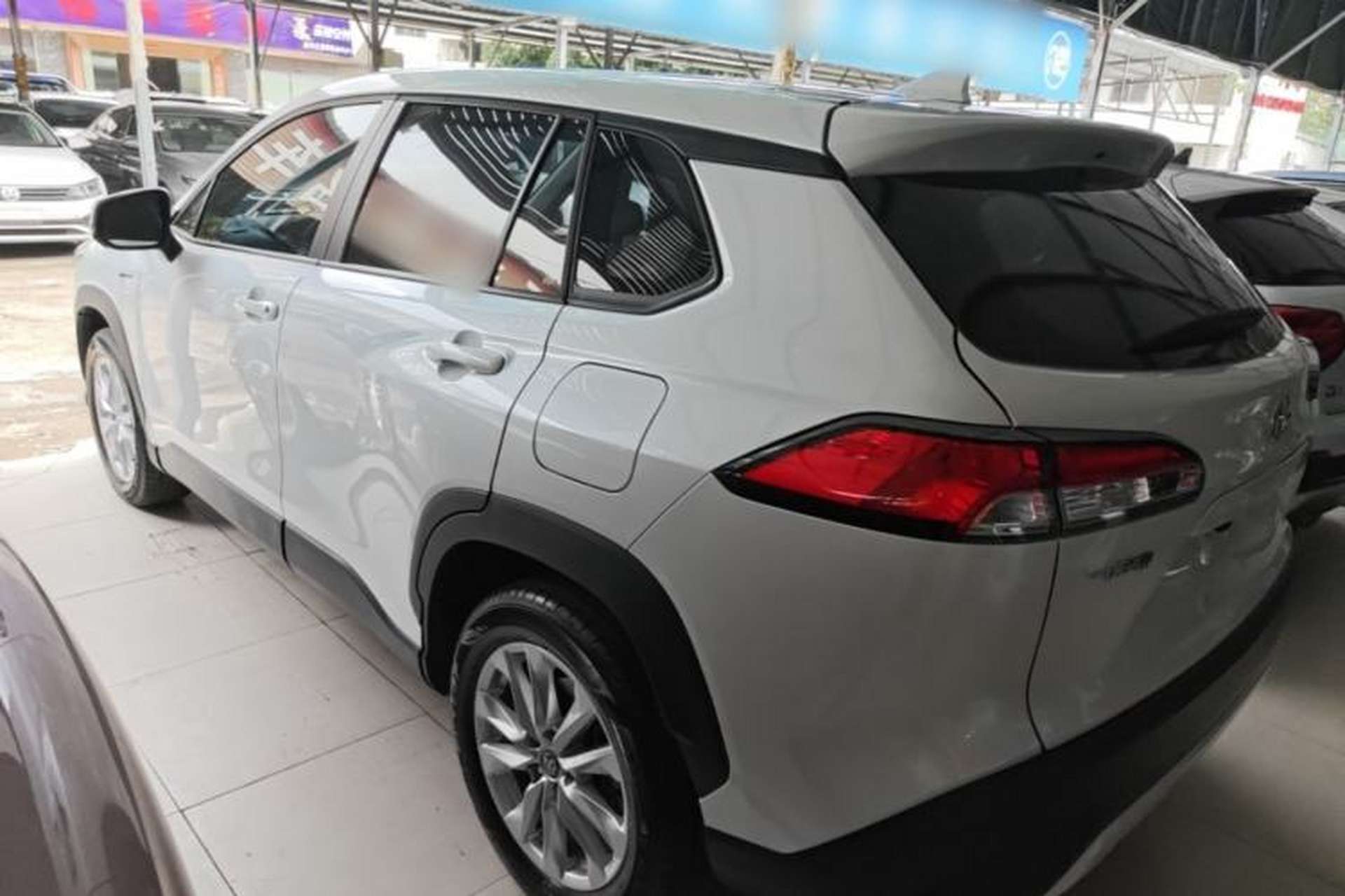 Used Toyota Corolla Cross 2024 2.0L Smart Electric Hybrid Dual-Engine Pioneer Edition Rear Left 45 Deg