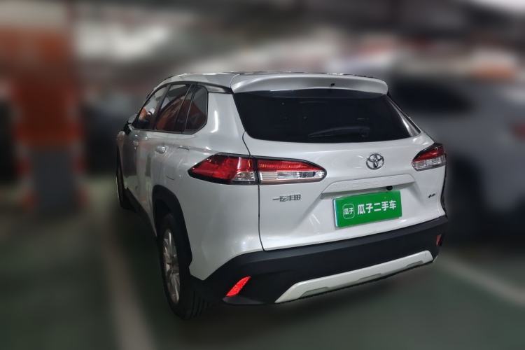 Used Toyota Corolla Cross 2024 2.0L Smart Electric Hybrid Dual-Engine Pioneer Edition Rear Left 45 Deg