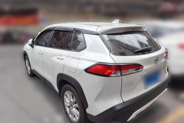 Used Toyota Corolla Cross 2024 2.0L Smart Electric Hybrid Dual-Engine Elite Edition Rear Left 45 Deg