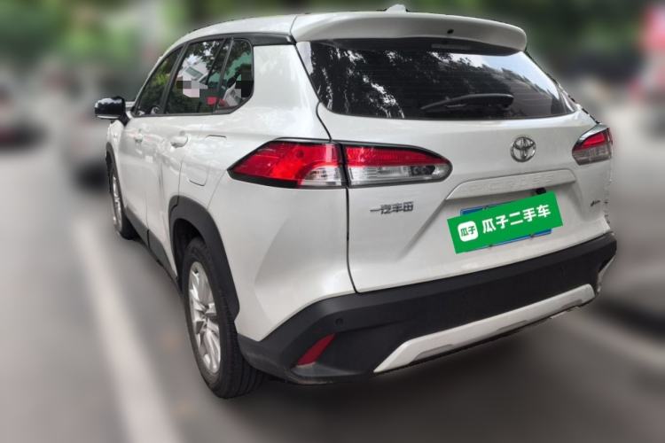 Used Toyota Corolla Cross 2024 2.0L Smart Electric Hybrid Dual-Engine Pioneer Edition Rear Left 45 Deg