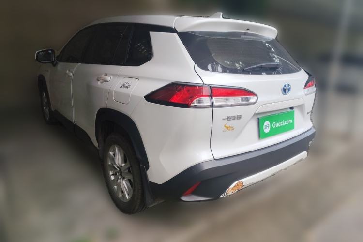 Used Toyota Corolla Cross 2024 2.0L Smart Electric Hybrid Dual-Engine Pioneer Edition Rear Left 45 Deg