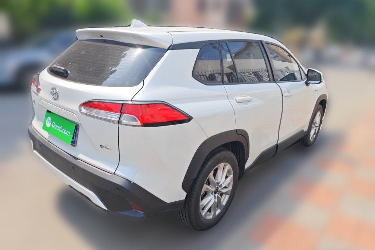 Used Toyota Corolla Cross 2024 2.0L Smart Electric Hybrid Dual-Engine Pioneer Edition Rear Right 45 Deg