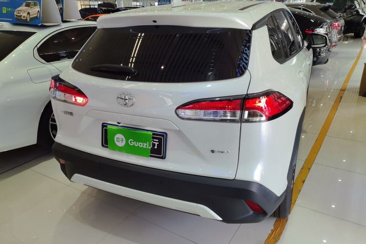 Used Toyota Corolla Cross 2024 2.0L Smart Electric Hybrid Dual-Engine Pioneer Edition Rear Right 45 Deg