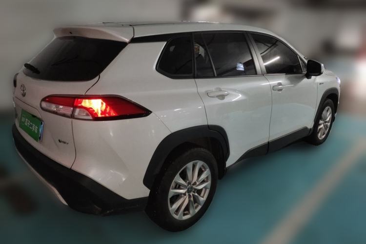 Used Toyota Corolla Cross 2024 2.0L Smart Electric Hybrid Dual-Engine Pioneer Edition Rear Right 45 Deg