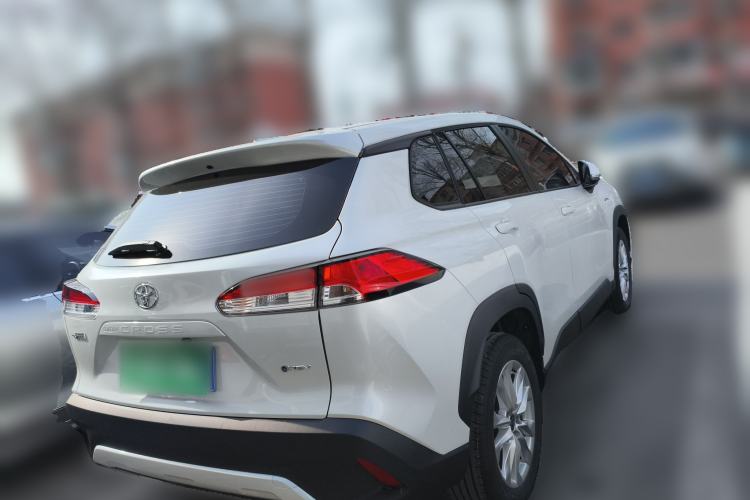 Used Toyota Corolla Cross 2024 2.0L Smart Electric Hybrid Dual-Engine Pioneer Edition Rear Right 45 Deg