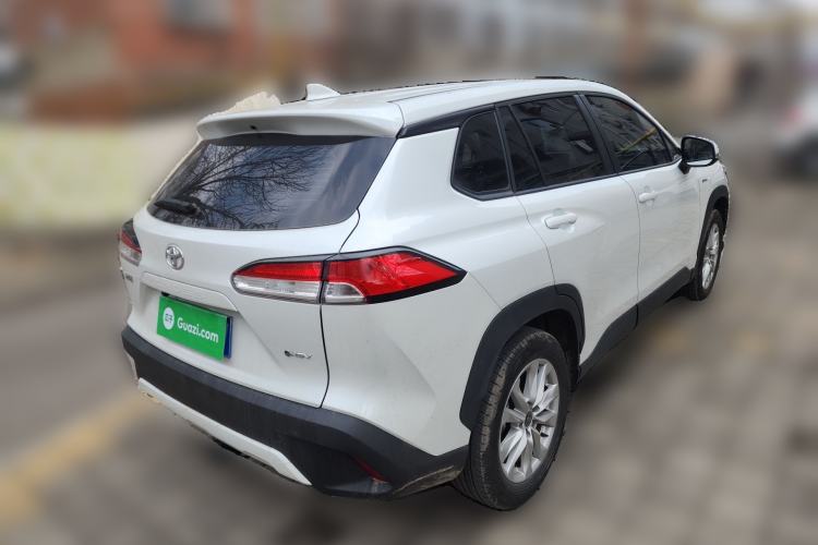 Used Toyota Corolla Cross 2024 2.0L Smart Electric Hybrid Dual-Engine Pioneer Edition Rear Right 45 Deg