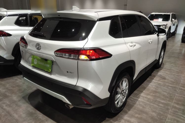 Used Toyota Corolla Cross 2024 2.0L Smart Electric Hybrid Dual-Engine Pioneer Edition Rear Right 45 Deg