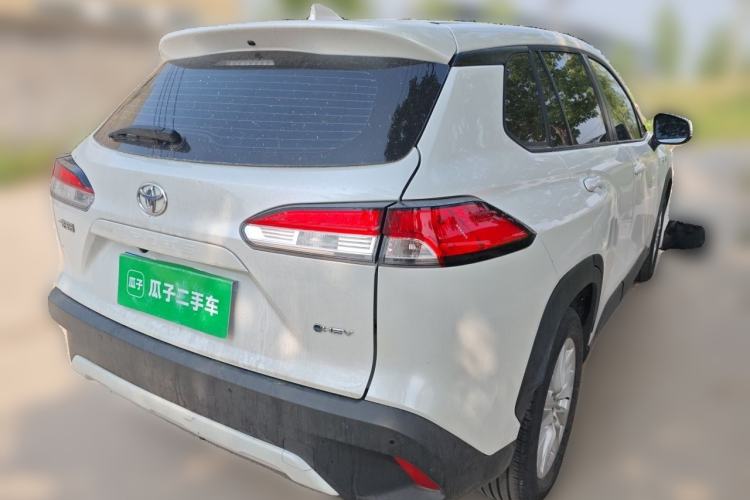 Used Toyota Corolla Cross 2024 2.0L Smart Electric Hybrid Dual-Engine Pioneer Edition Rear Right 45 Deg