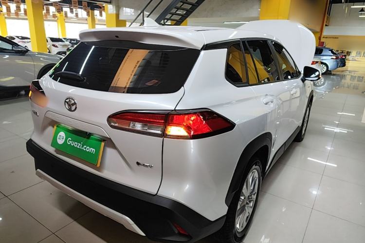 Used Toyota Corolla Cross 2024 2.0L Smart Electric Hybrid Dual-Engine Pioneer Edition Rear Right 45 Deg